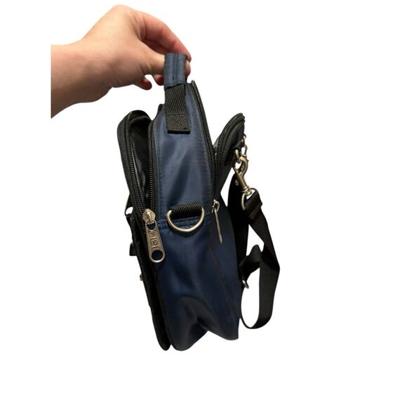 Vintage Y2K L.E.I Blue Backpack Purse Teens 2000s Nylon main image 11
